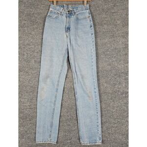 Vintage Jordache Denim Light Wash Straight Leg Jeans Women's Size 3? PLEASE SEE